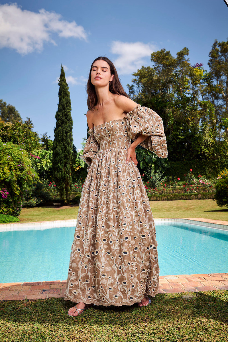 Alheli Petalo Maxi Dress 4
