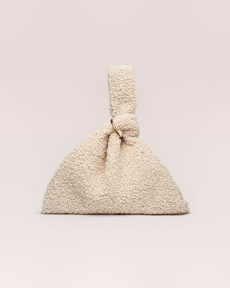 JEN LARGE - Large wristlet bag - Oat 1