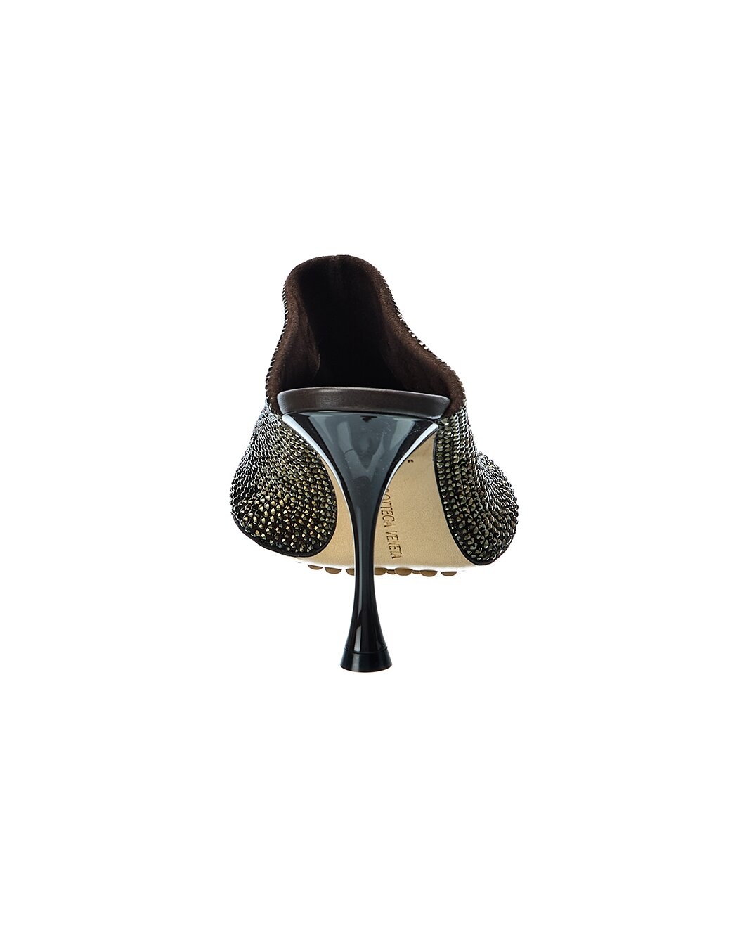 Bottega Veneta Dot Sparkle Suede Mule - 3