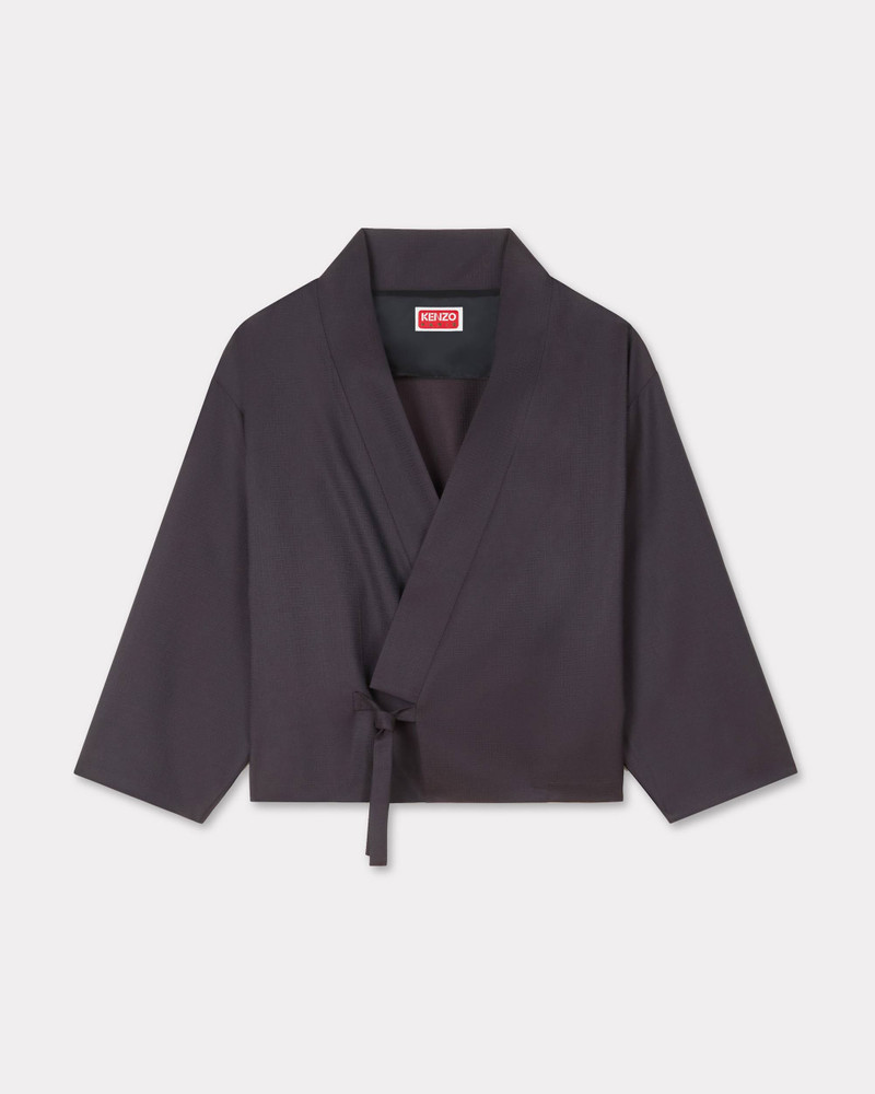 프로젝트 웨이브 기모노 재킷 모직 jacquard 1