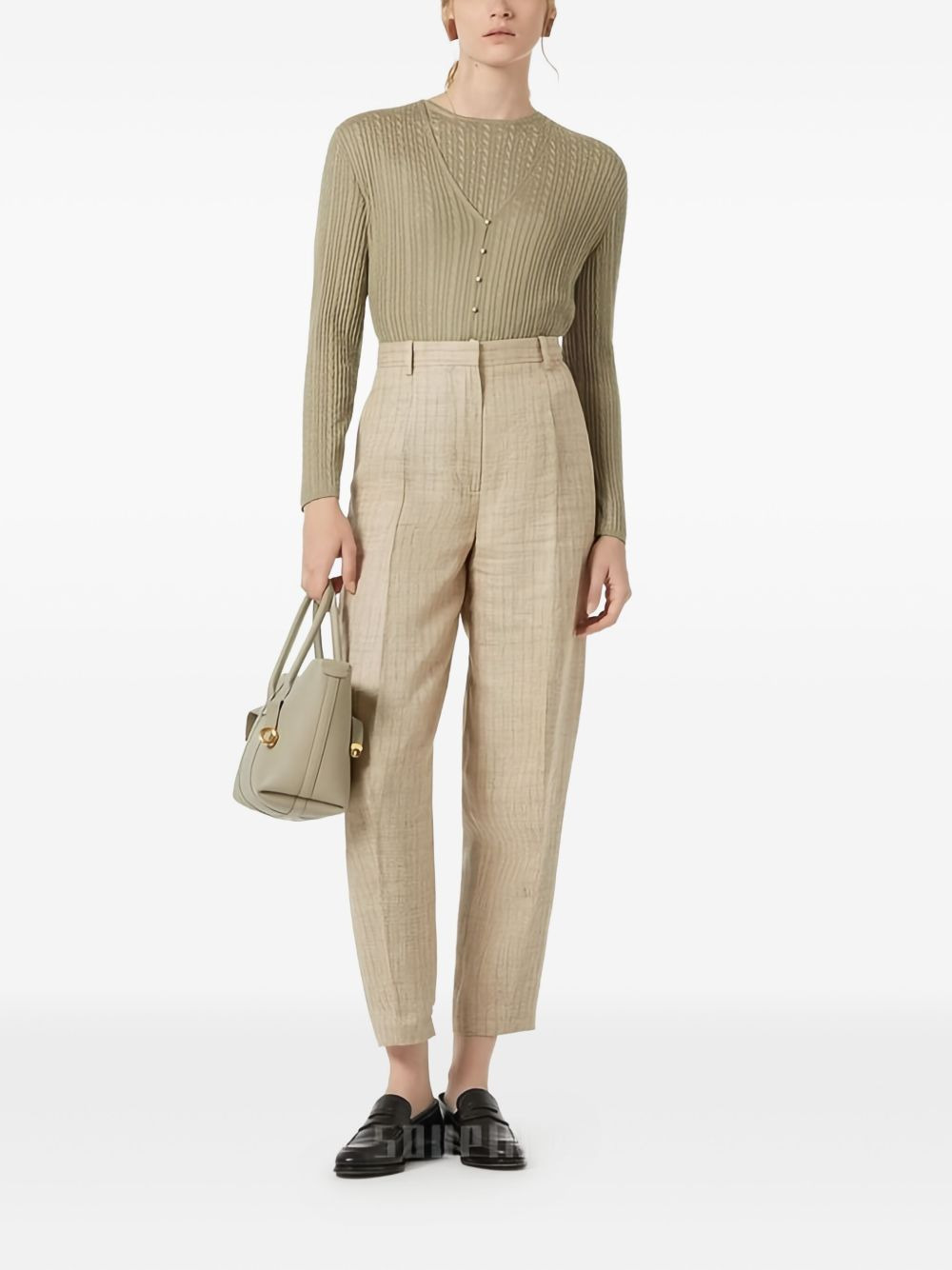 Rimella cable-knit top - 2
