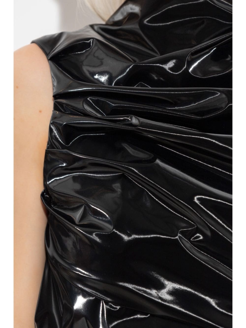 ワンピース ALEXANDER MCQUEEN Woman Dress Black 808396 QLADT 1000 Alexander McQueen 808396 QLADT 1000 | REVERSIBLE