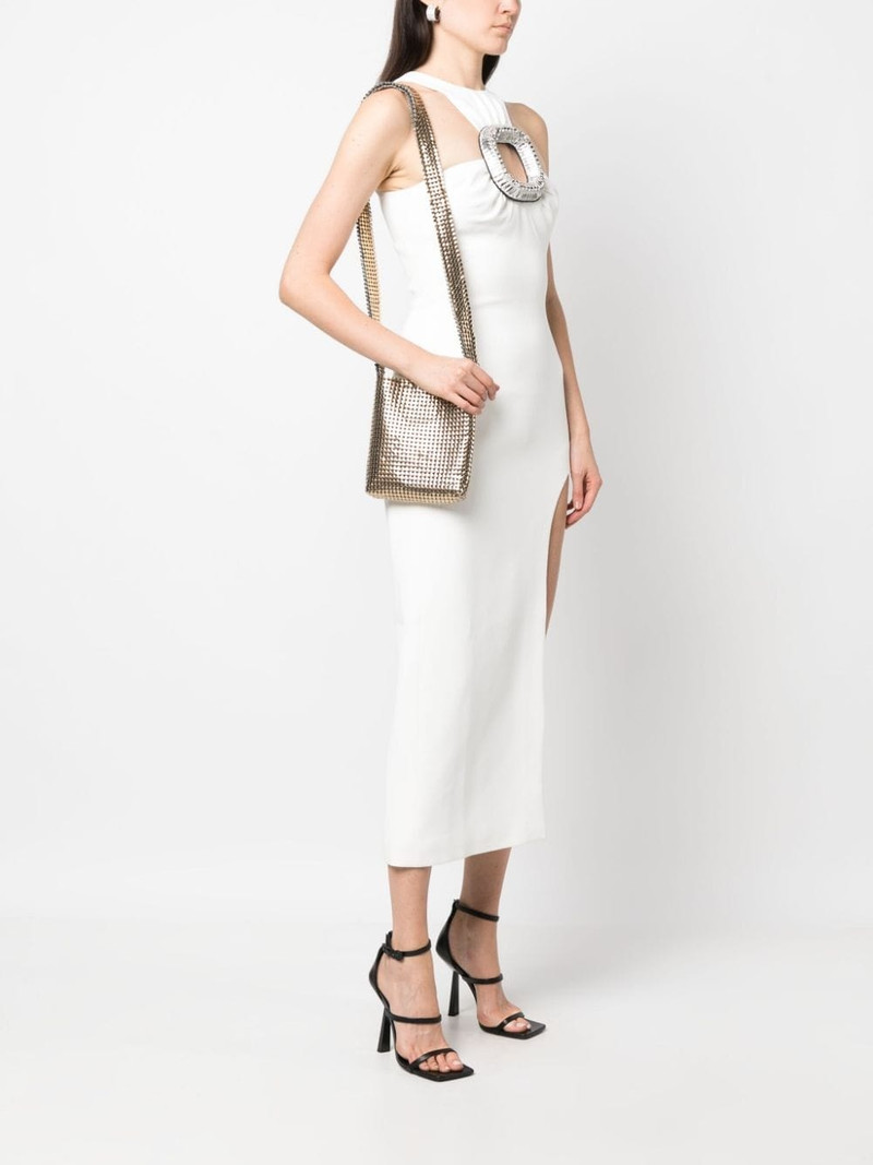 rabanne Square Pixel metallic-mesh shoulder bag outlook