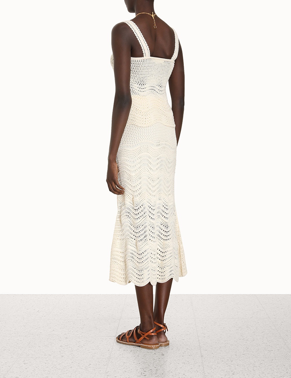 DEVI TEXTURED KNIT SKIRT - 4
