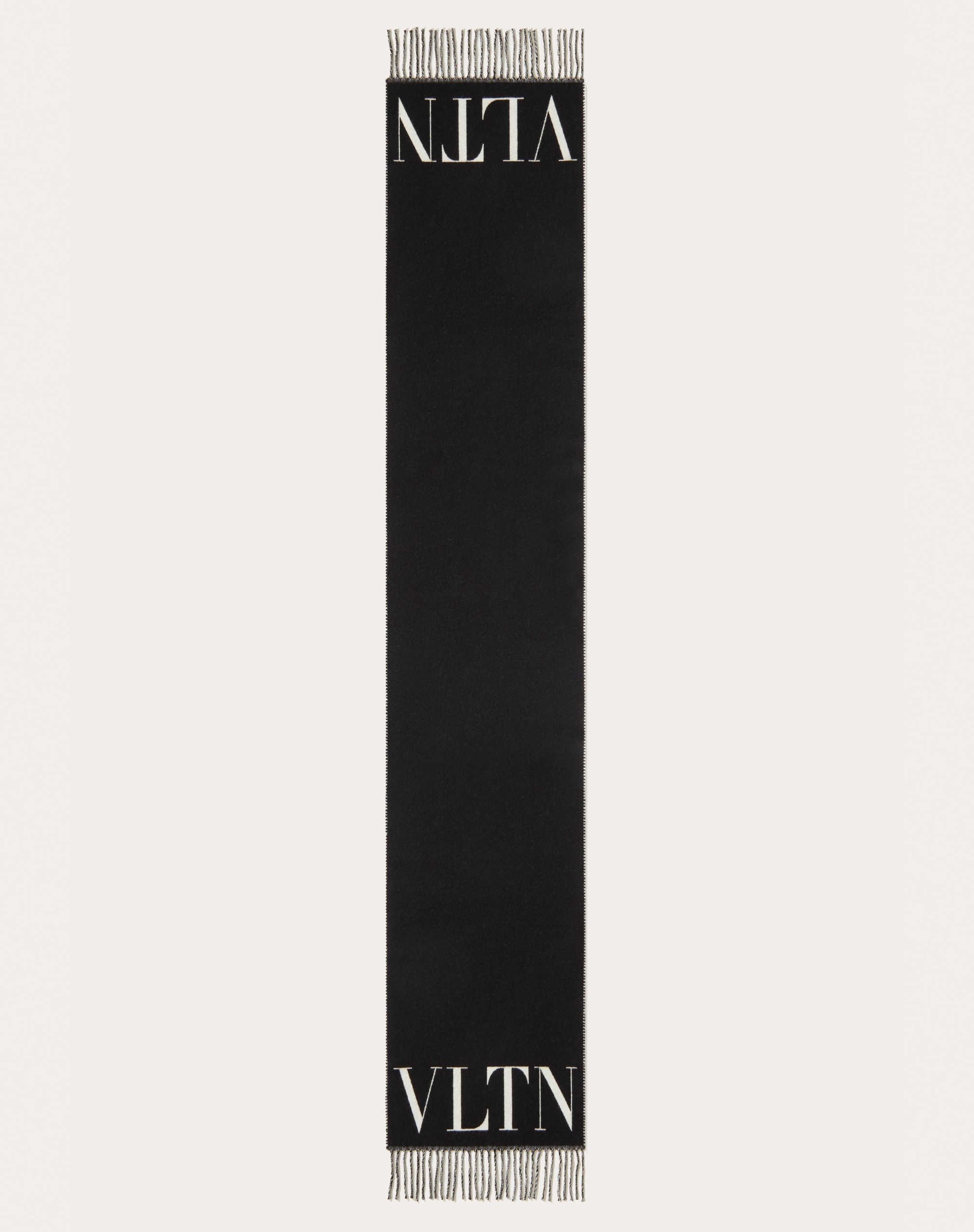 VLTN WOOL AND CASHMERE SCARF - 3