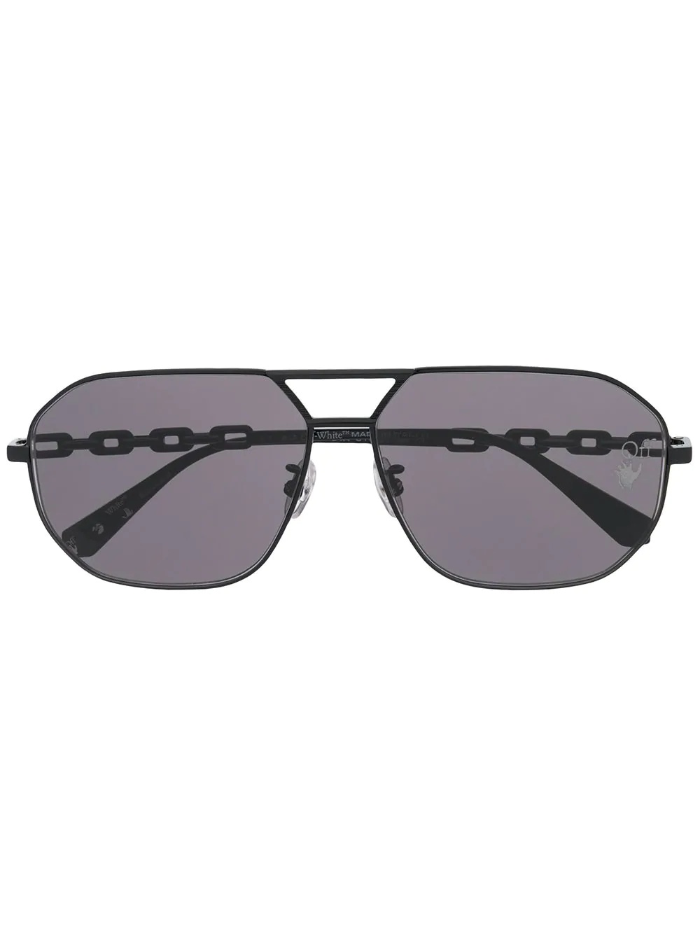 aviator-frame sunglasses - 1