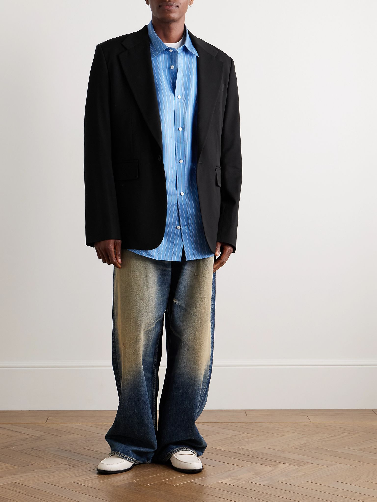 Juman Twill Blazer Black - 2