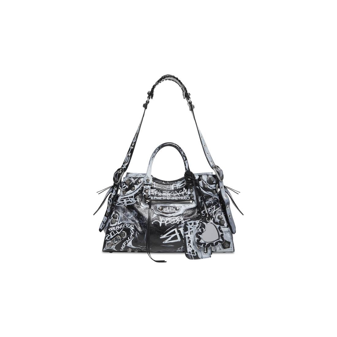 neo cagole city handbag graffiti - 1