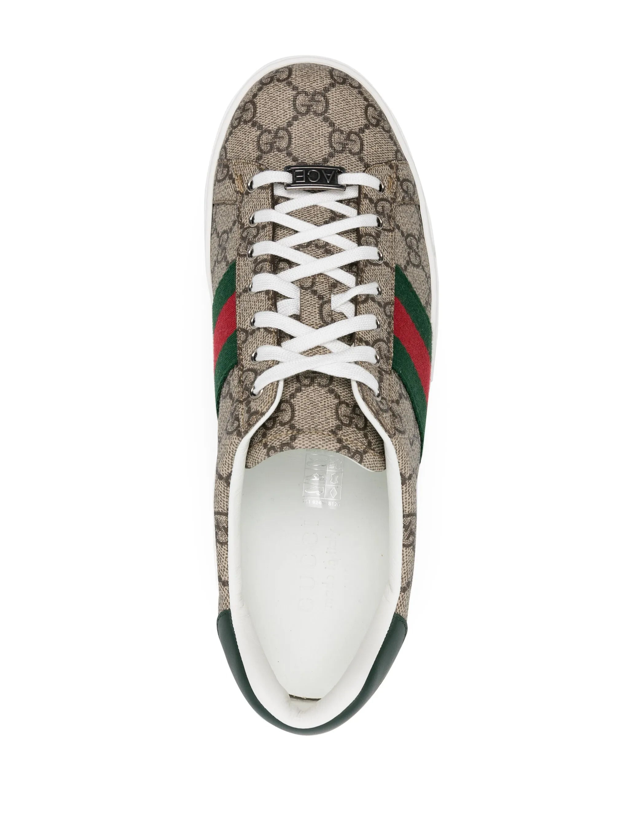 Gucci Ace GG Supreme Canvas Sneakers - 3