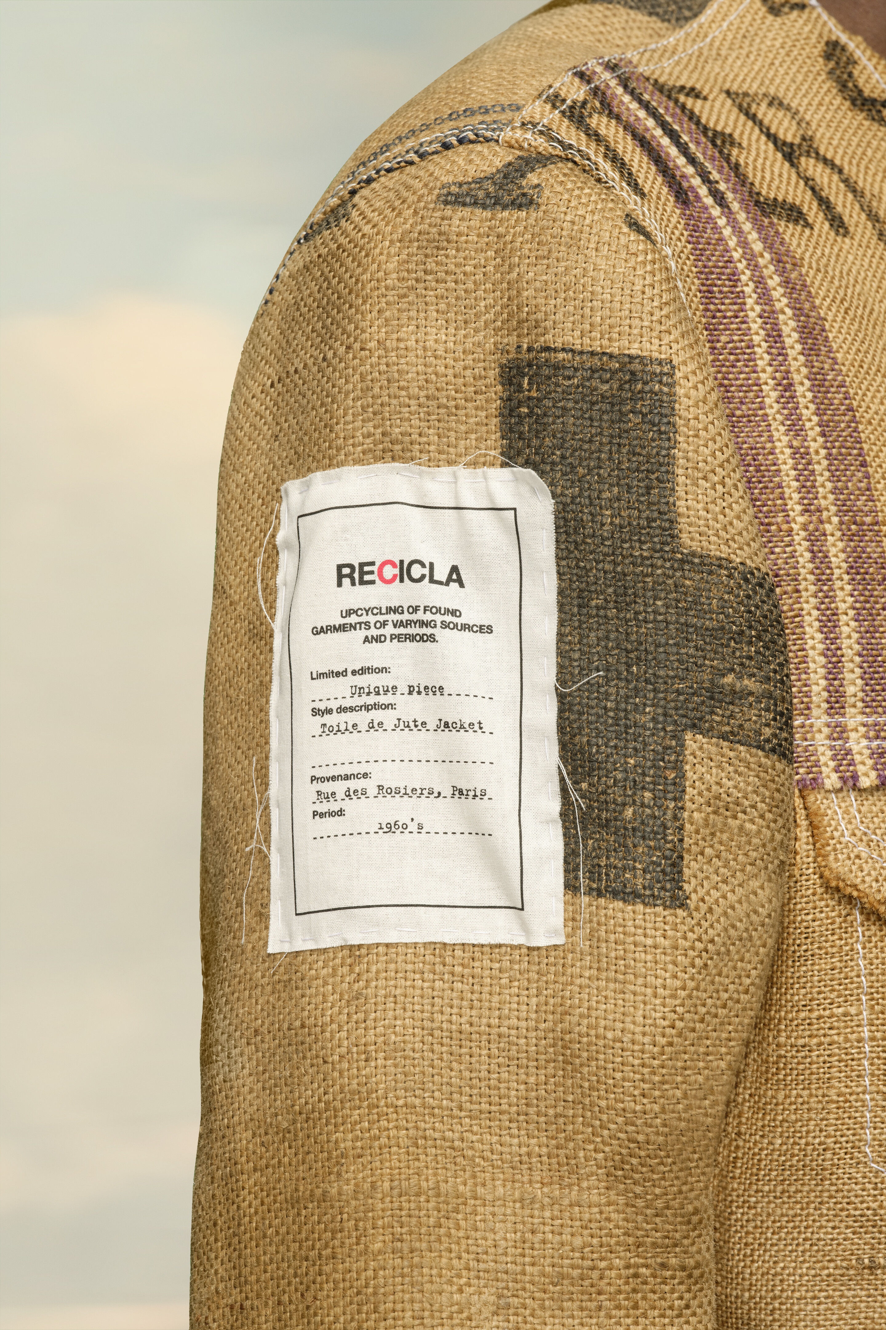 Recicla hessian jacket - 5