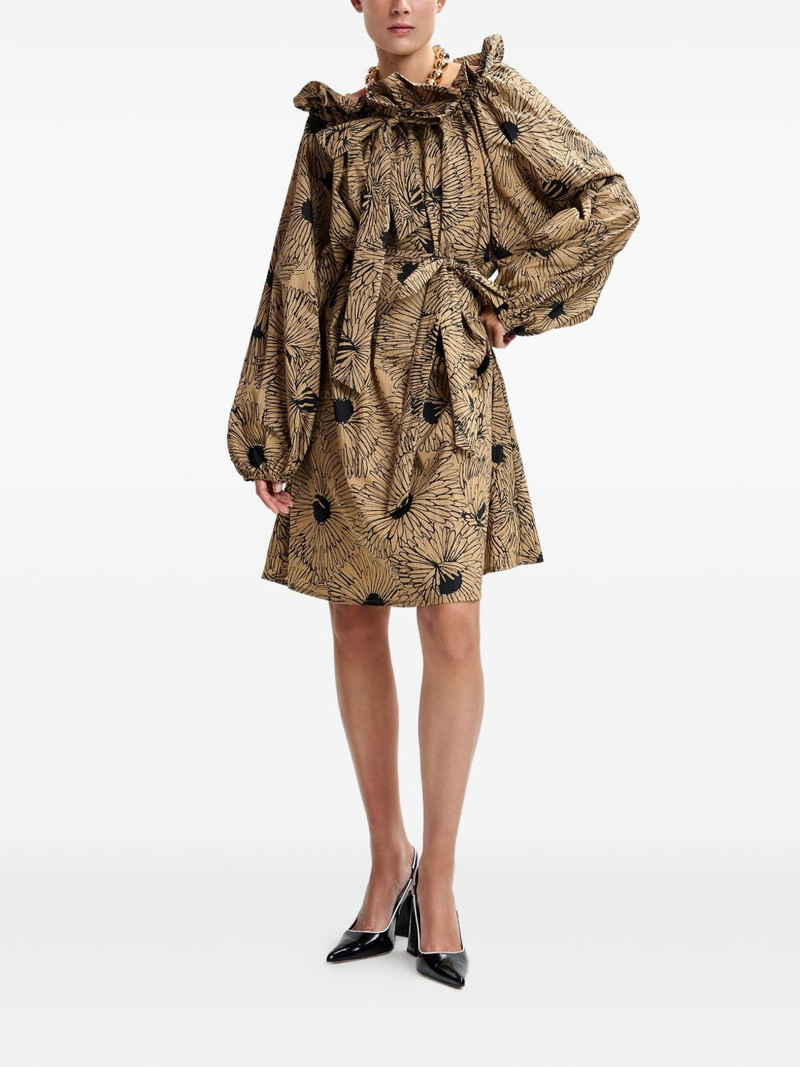 ESSENTIEL ANTWERP floral-print mini dress outlook