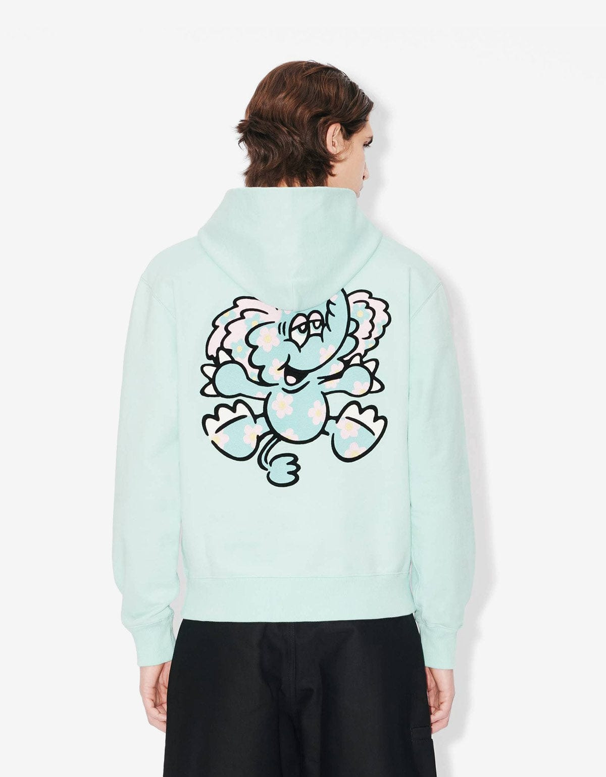 Kenzo By Verdy Green Embroidered Hoodie - 2