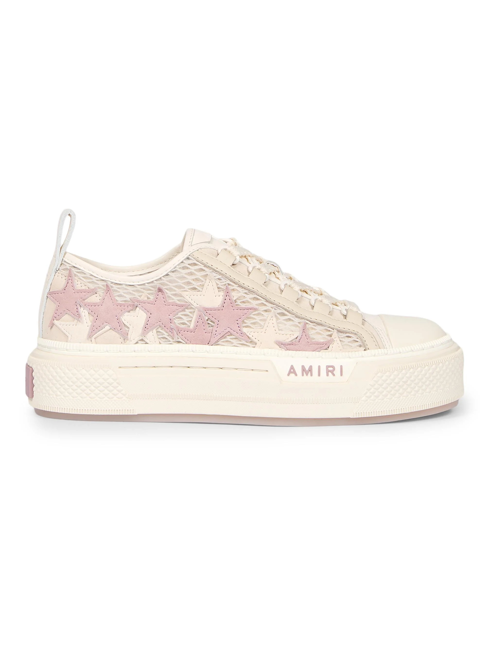 Women's Stars Court Mesh Low-Top Sneakers - Alabaster - 1