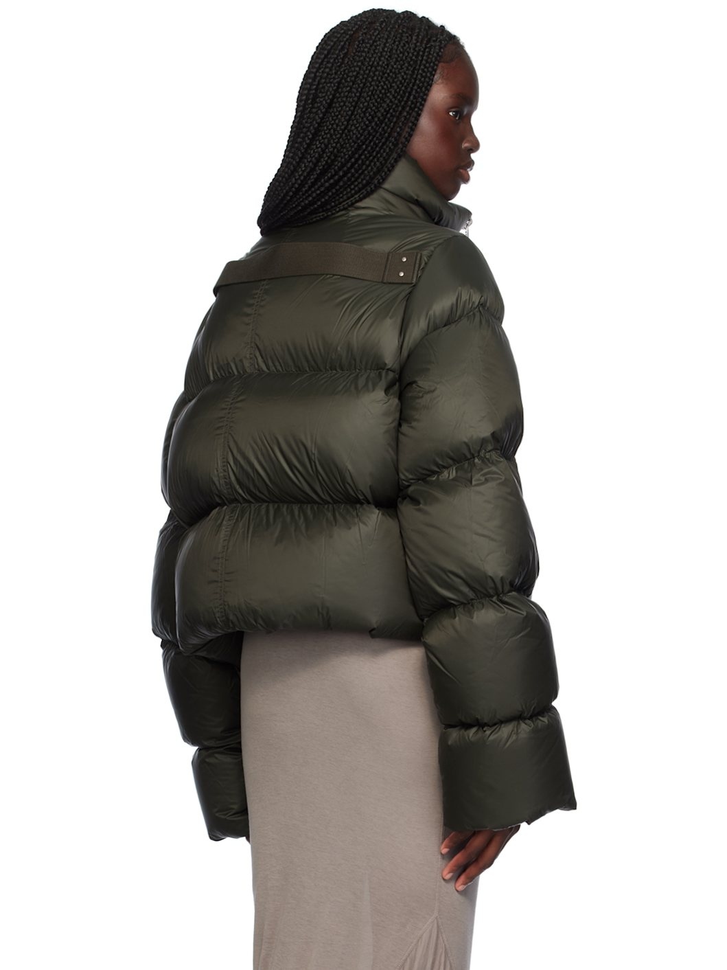 Green Porterville Turtle Down Jacket - 3