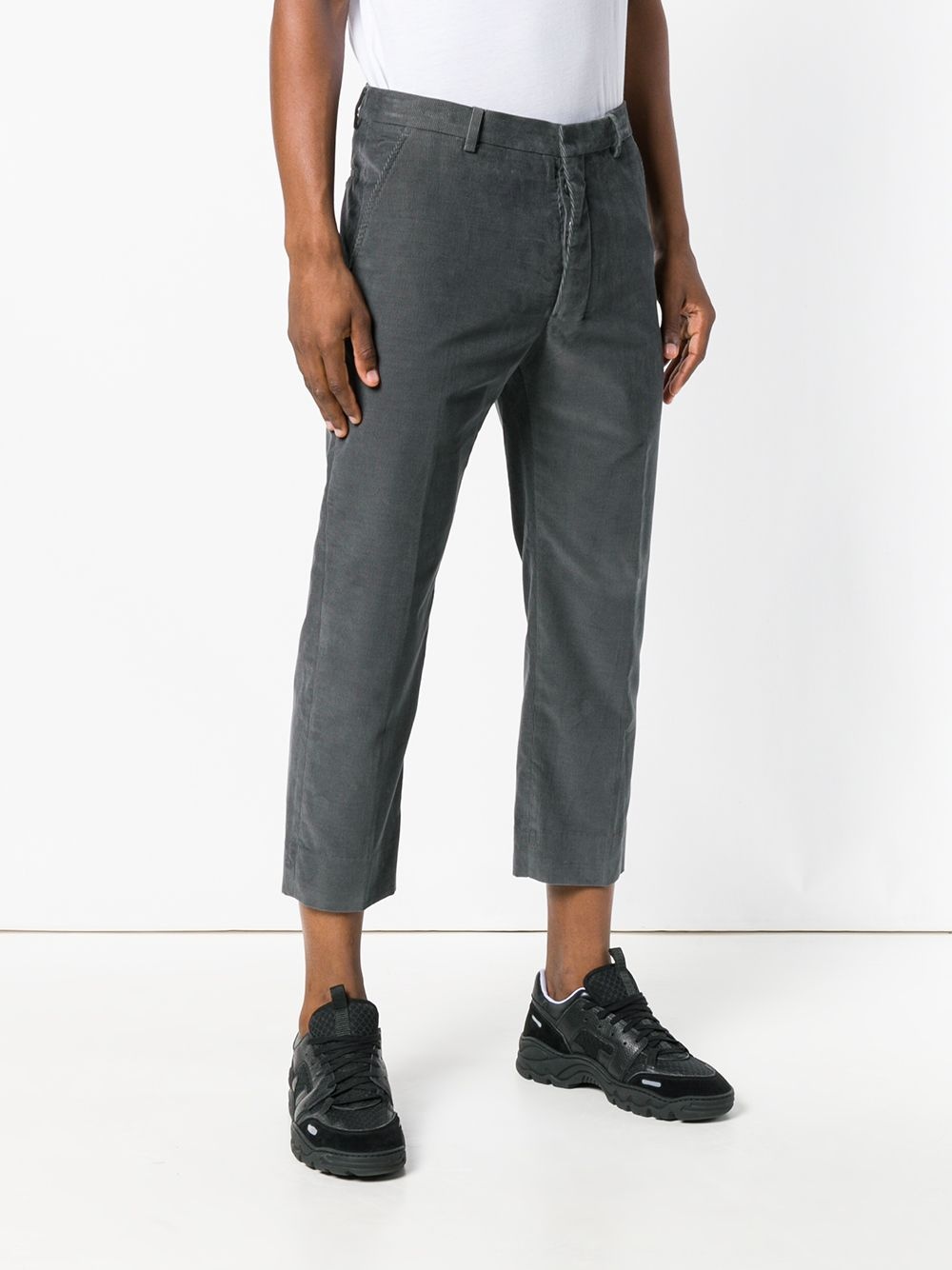 Straight Fit Trousers - 3