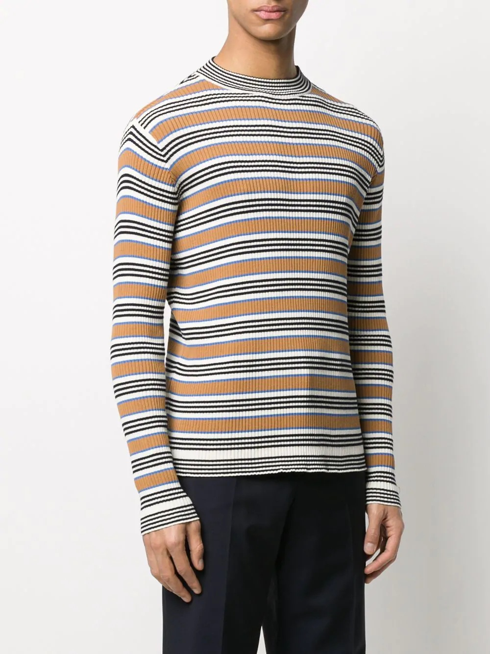 horizontal stripe jumper - 3