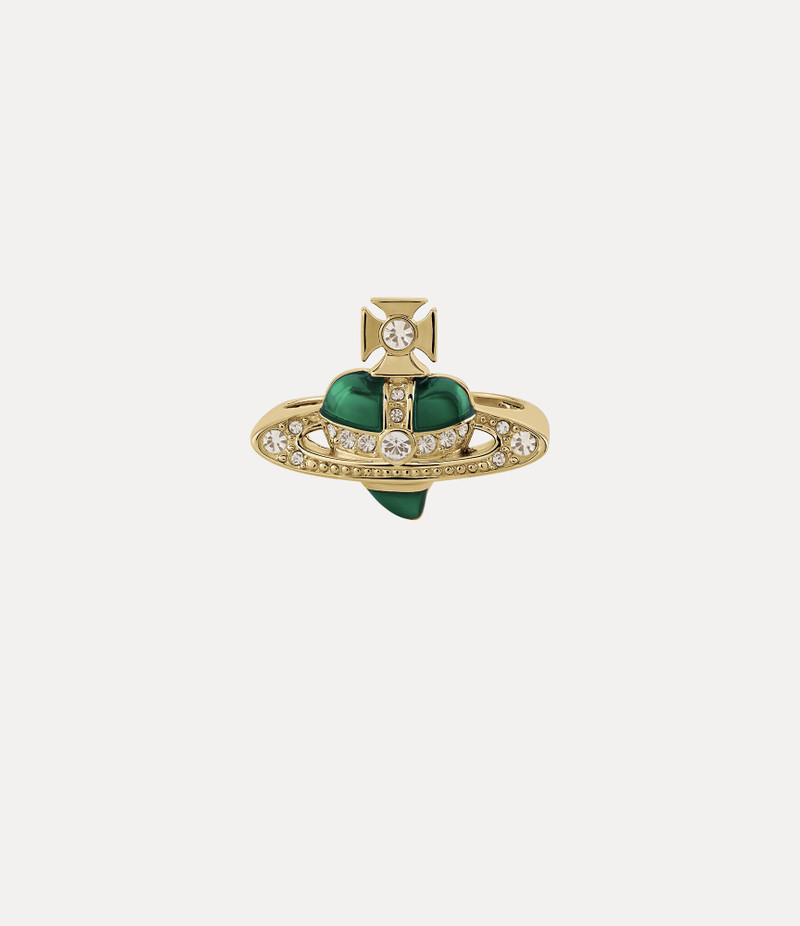 NEW DIAMANTE HEART RING 1