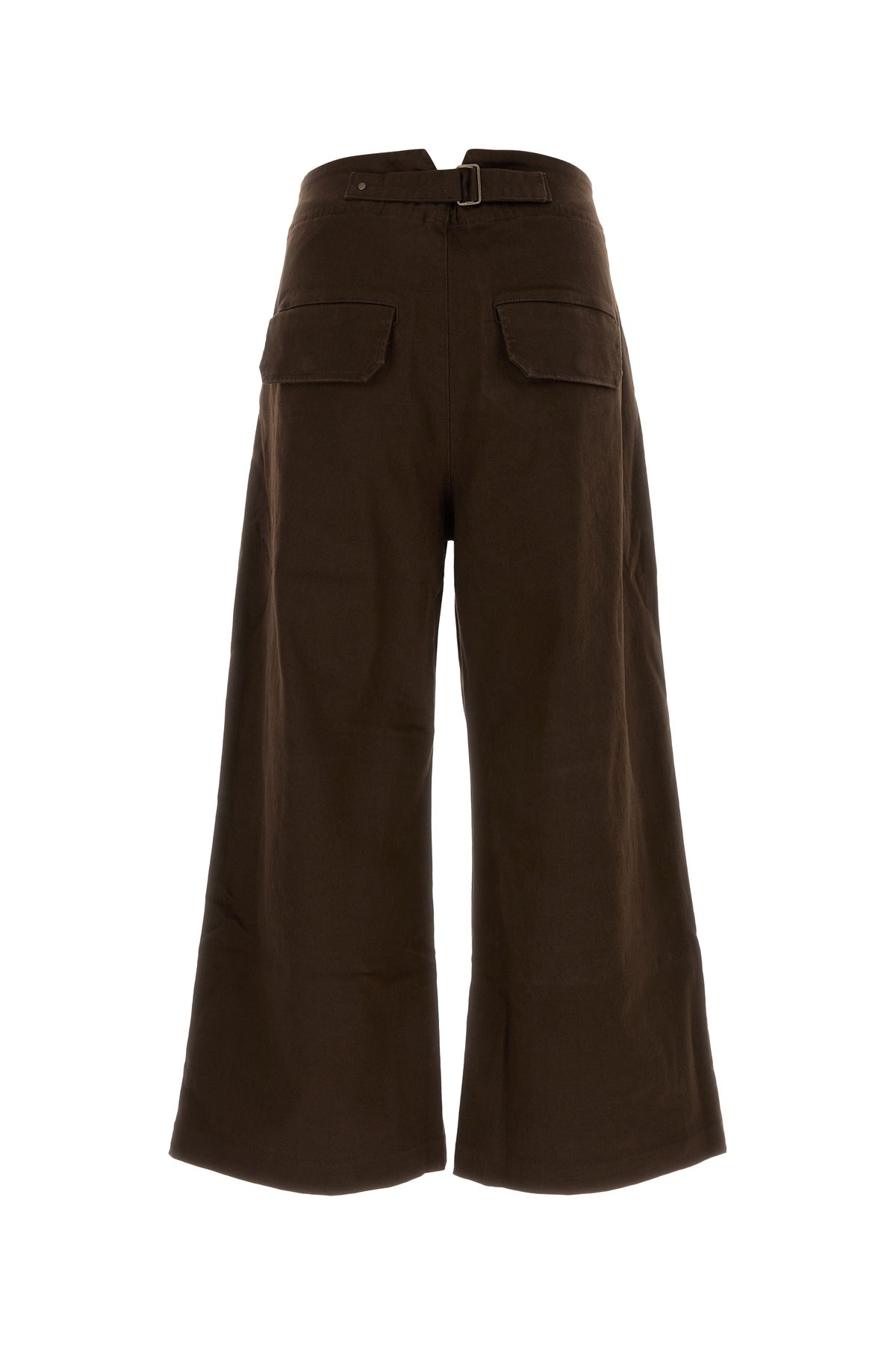 Brown stretch cotton Cinch pant - 2