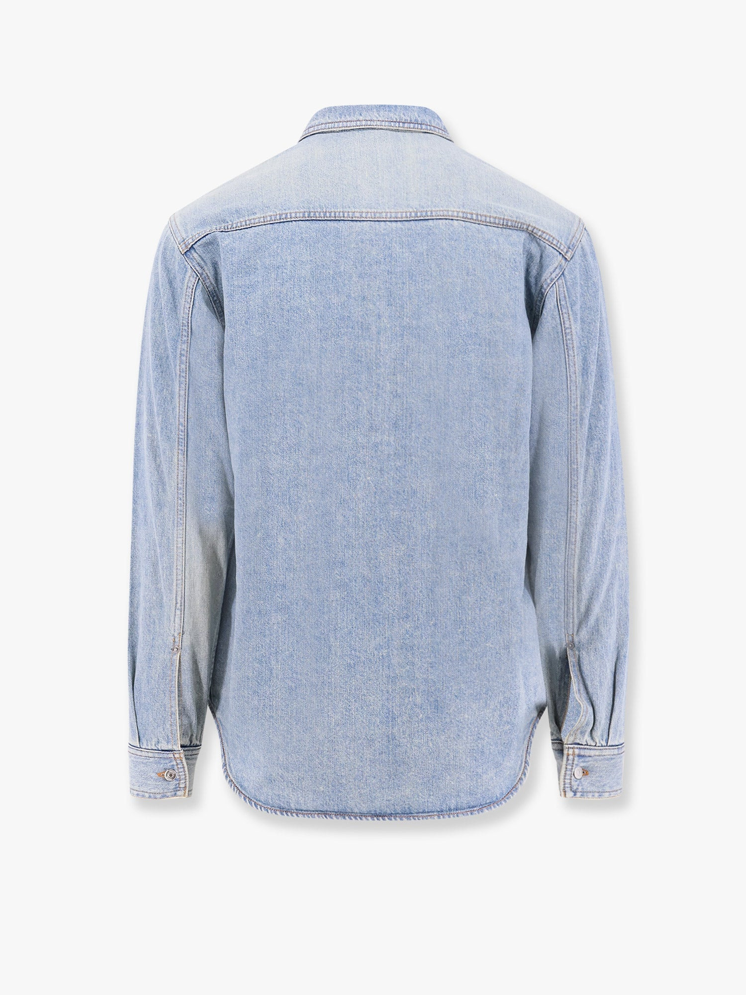 Dior Men Denim Shirt/Jacket With Madras Lining - 2