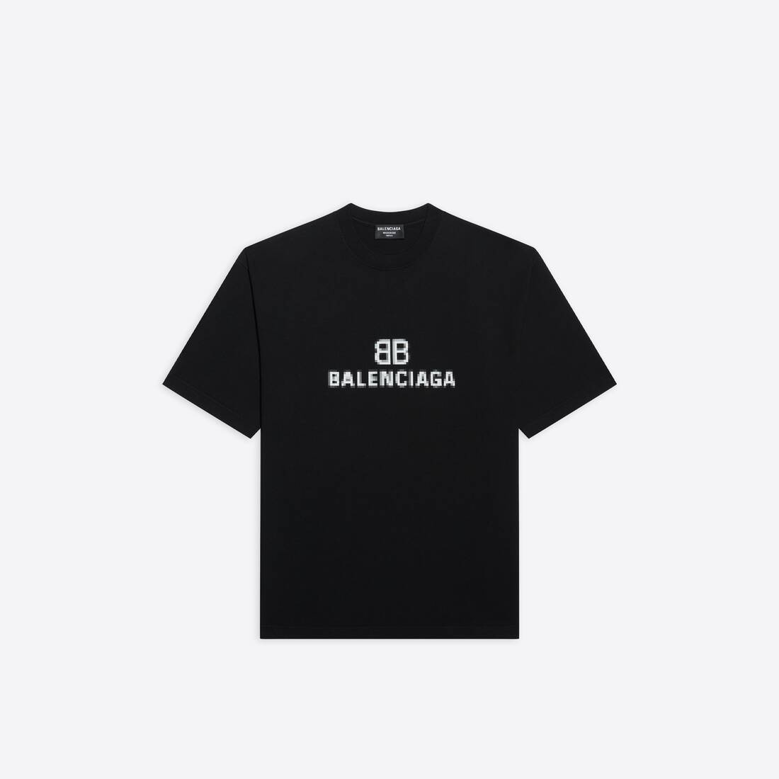 Men's Bb Pixel Medium Fit T-shirt in Black - 1