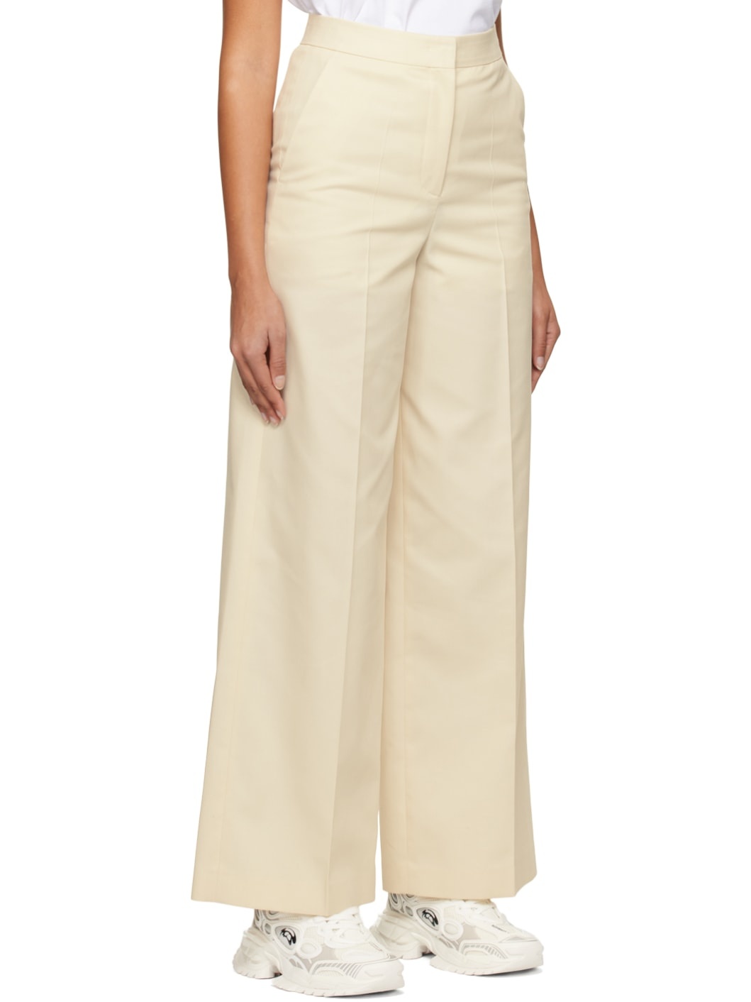 Off-White Creased Trousers - 2