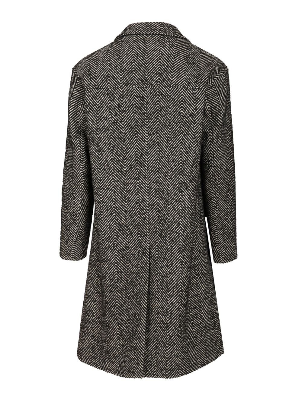Cappotto Chevron Lana Coats Multicolor - 2