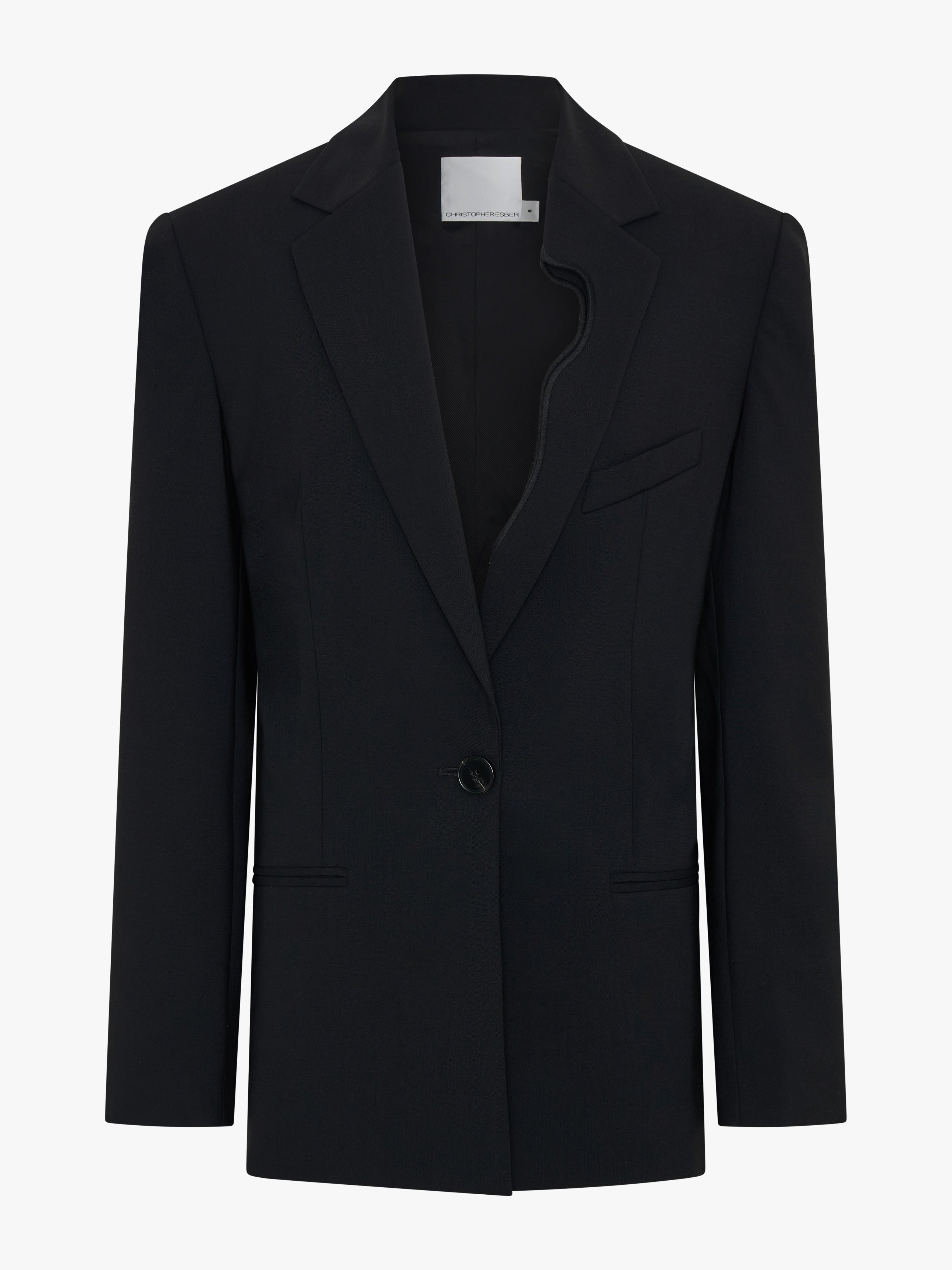 Bitten Wool Blazer - 9