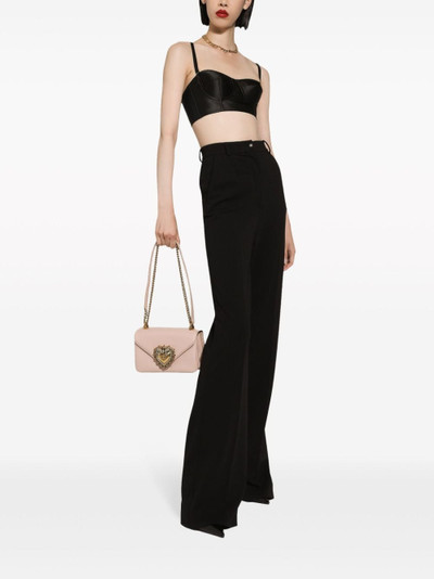 Dolce & Gabbana medium Devotion leather crossbody bag outlook