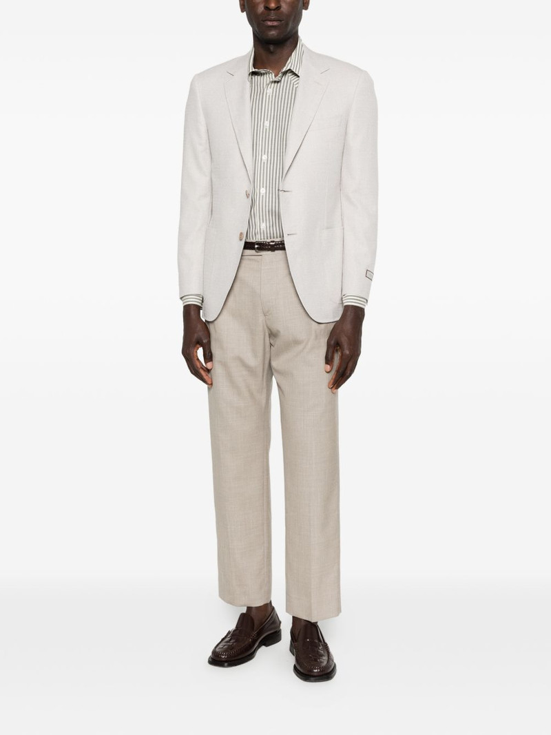 Canali chest-pocket blazer outlook