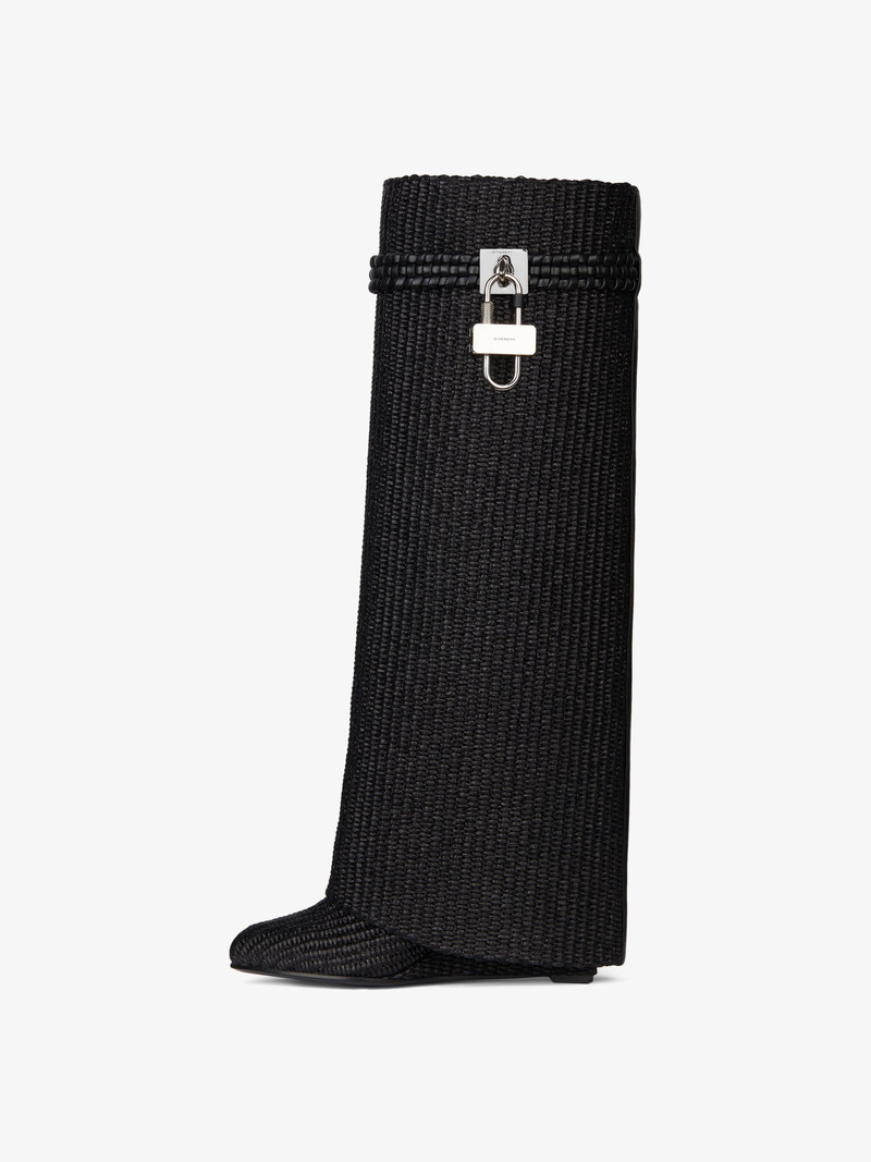 Givenchy RAFFIA의 SHARK LOCK BOOTS outlook