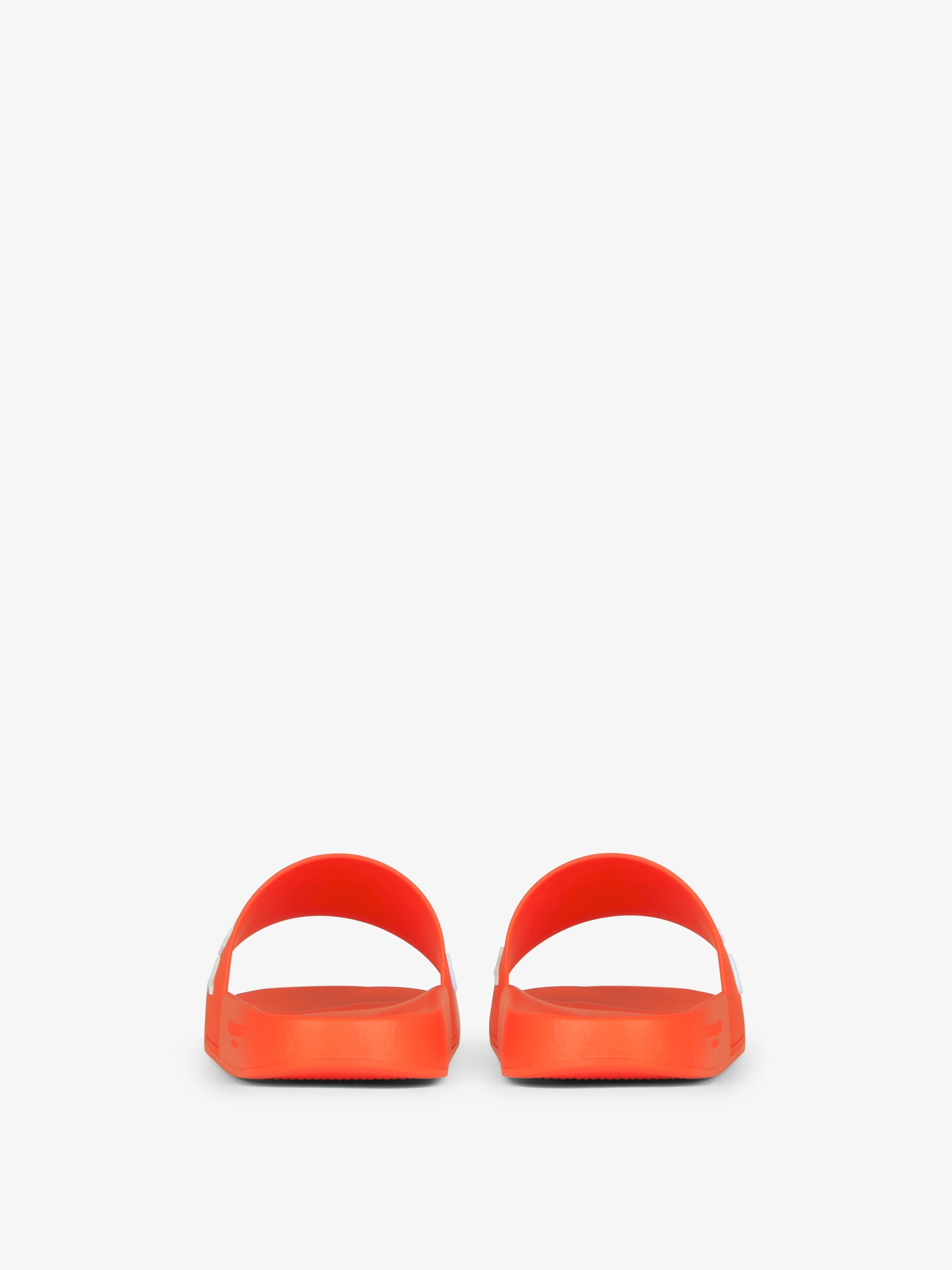 SLIDE SANDALS IN RUBBER - 7