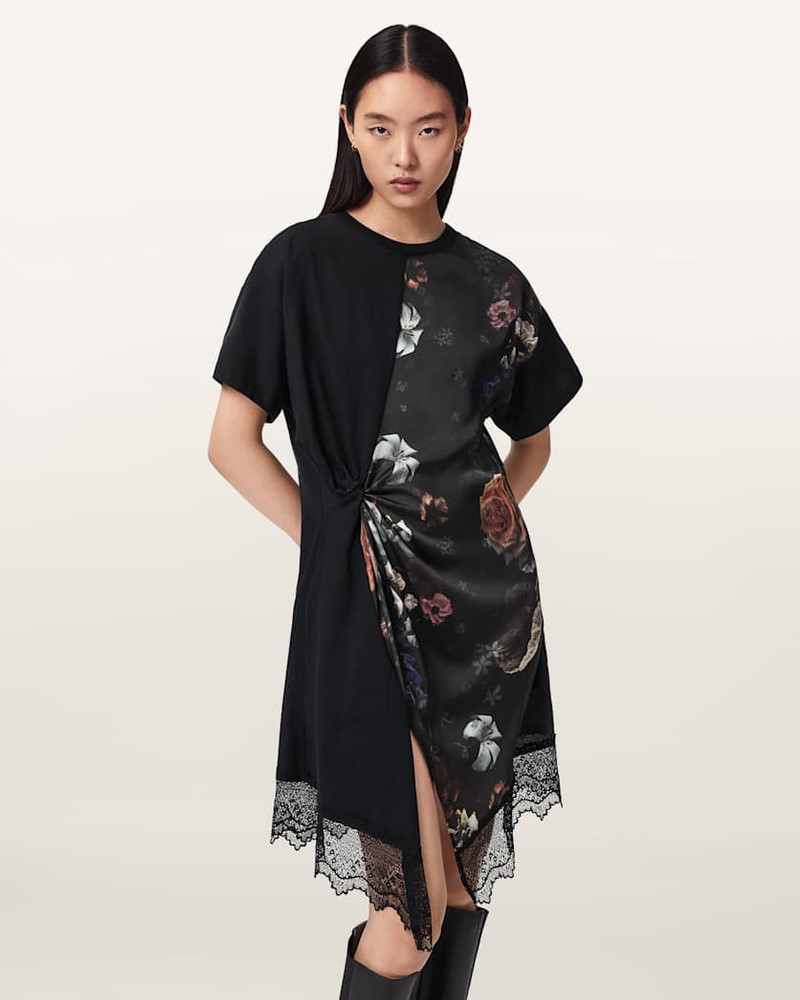 LANA LACE FLORAL MINI DRESS 3