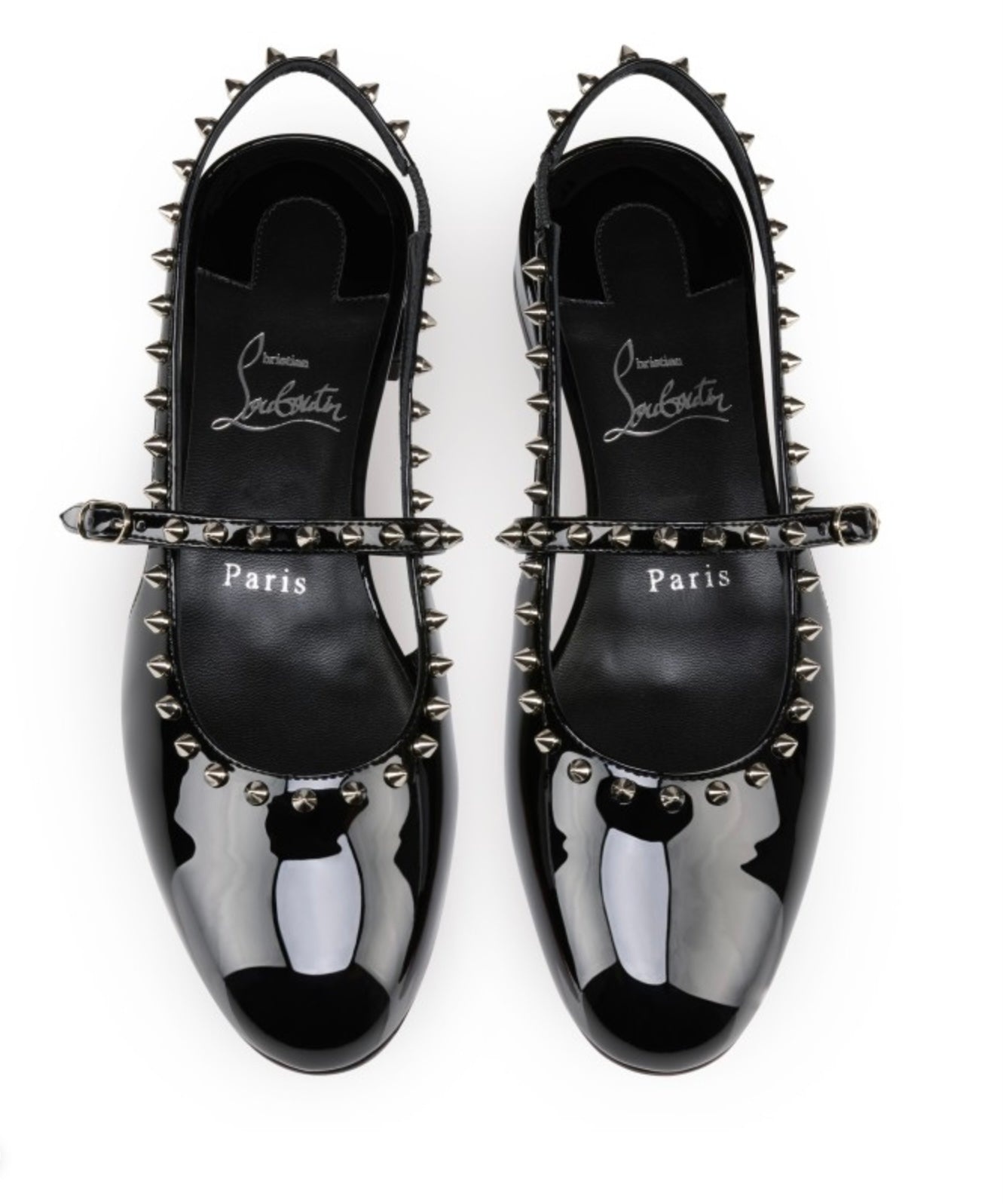 Christian Louboutin Sweet Janispikes Ballerinas - 2