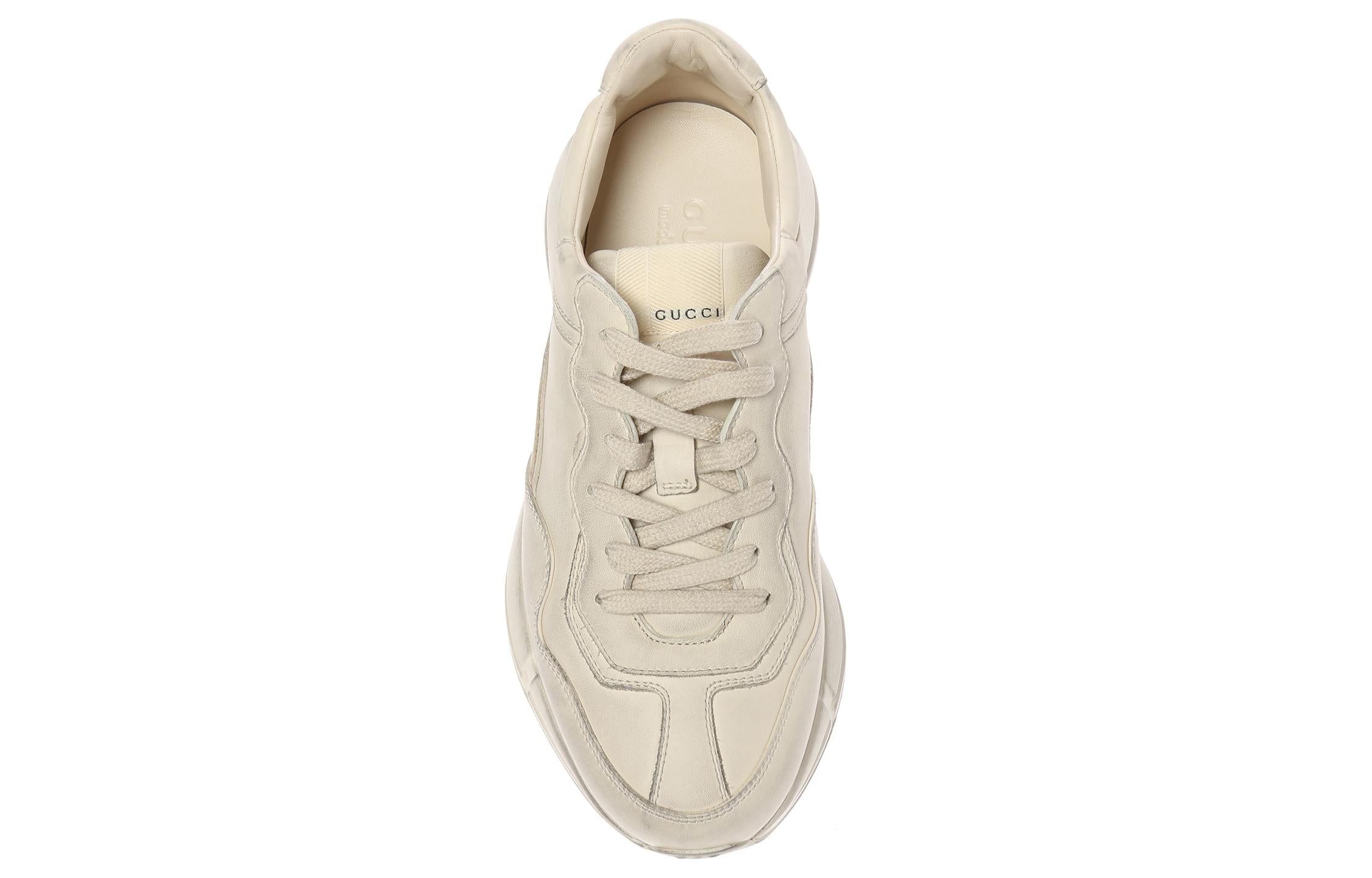 Gucci Rhyton Leather Sneaker 'Ivory' 498916-A9L00-9522 - 5