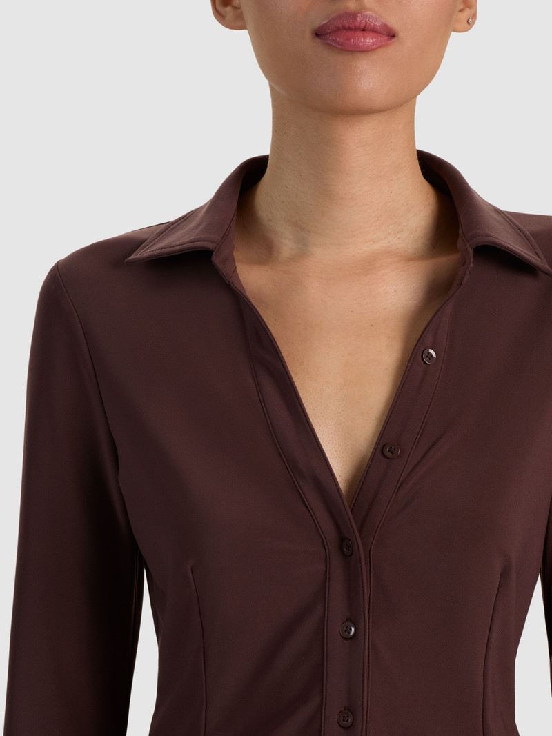 FREYA BUTTON DOWN TOP 5