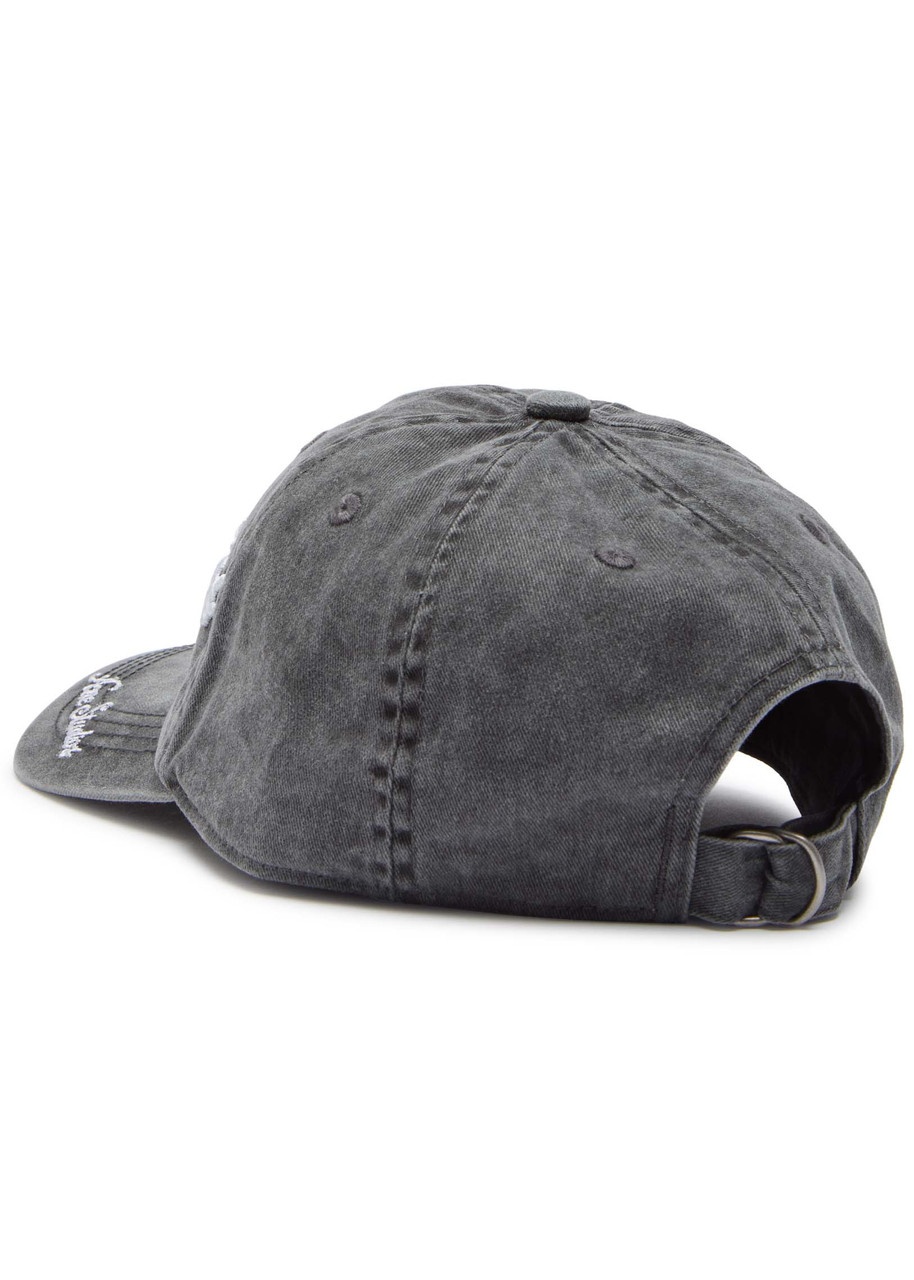 Acne Studios Carliy Tourist Logo-embroidered Cotton cap - 2