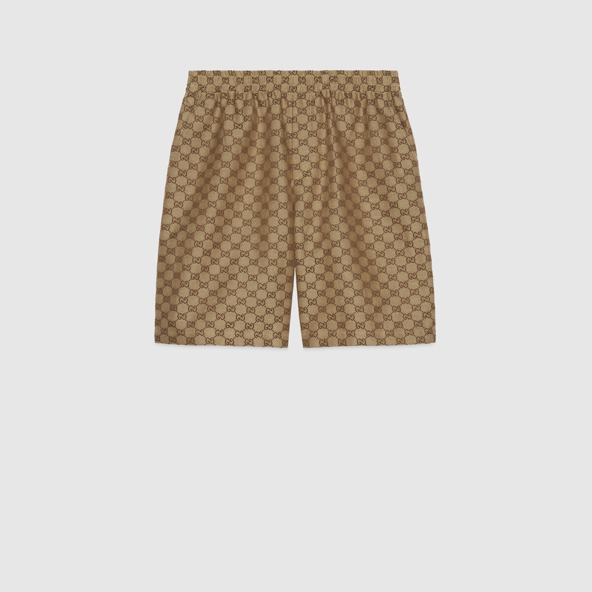GG Supreme linen shorts - 1