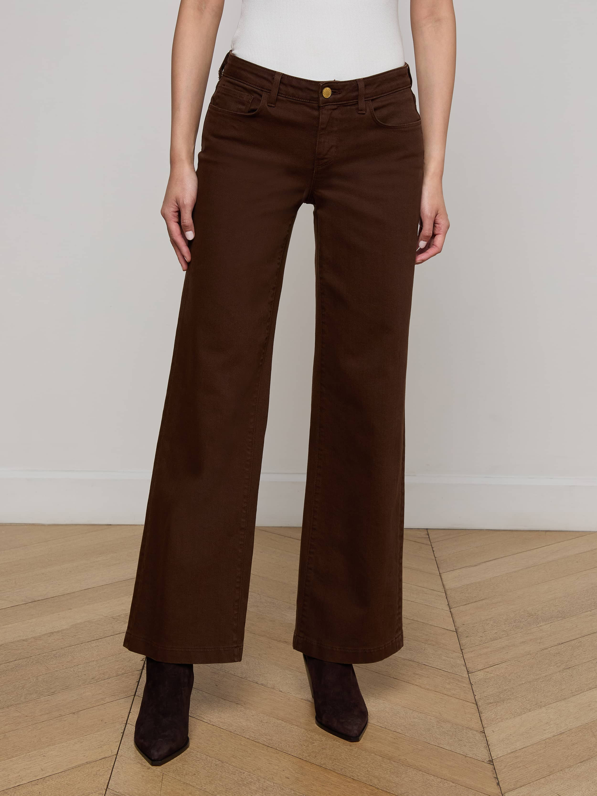 Joanne Low-Rise Wide-Leg Jean - 3