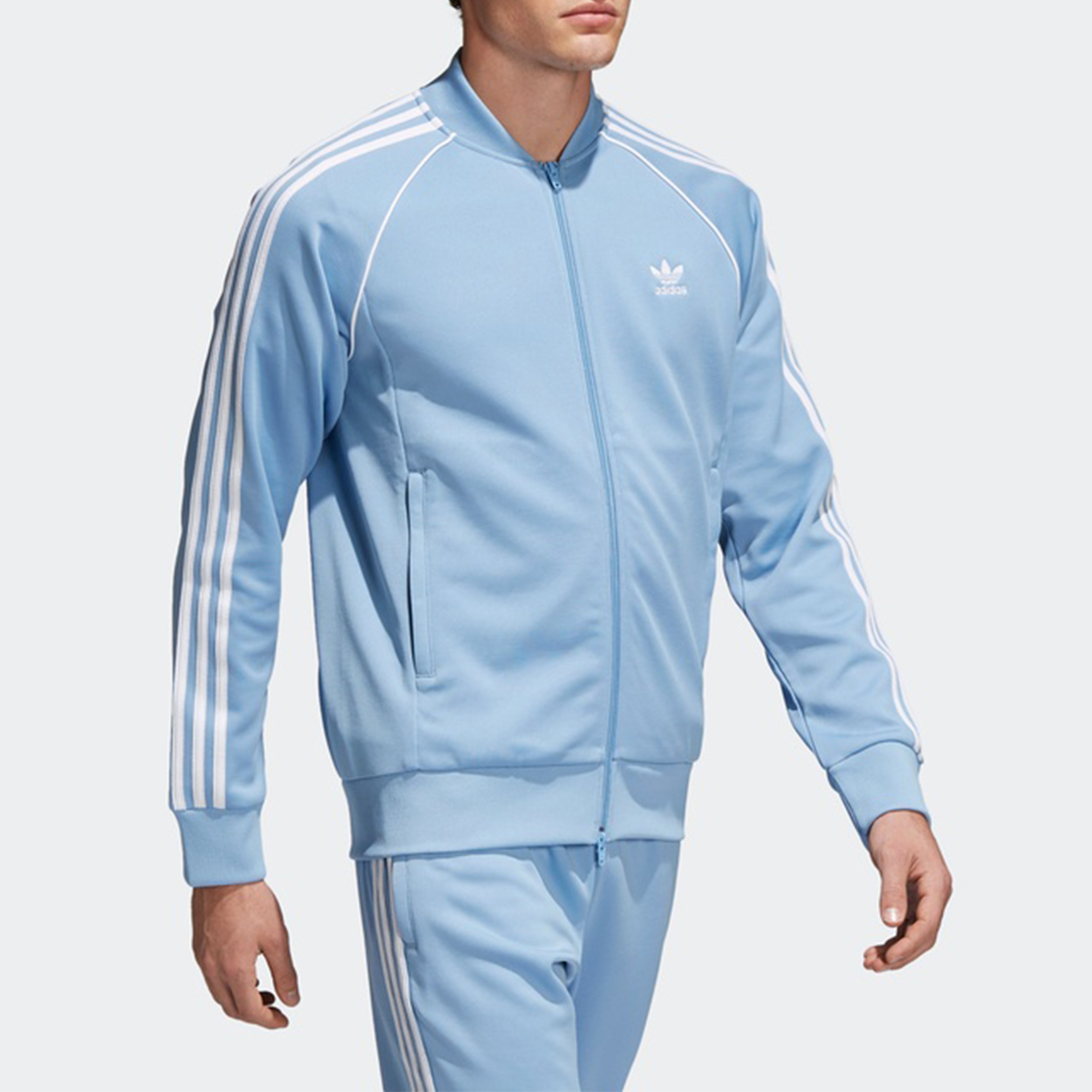 adidas Superstar Track Top Ash Blue CW1258 - 2