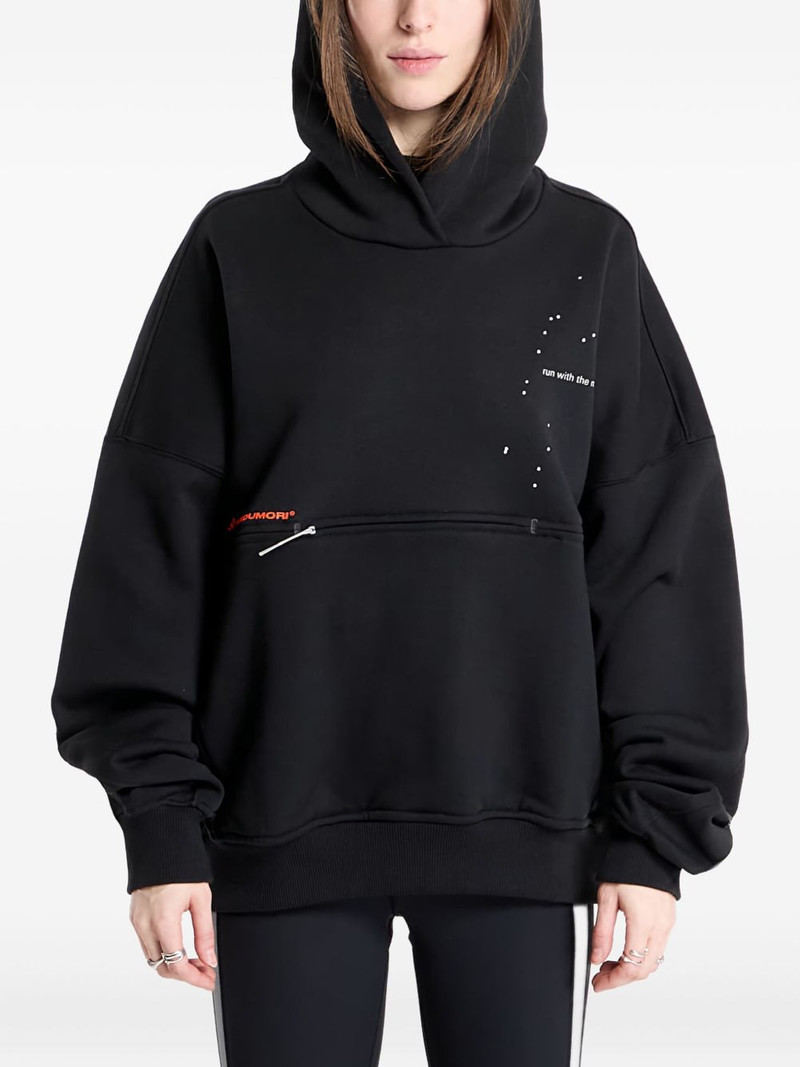 x Hermanos Koumori zip-pocket hoodie 1