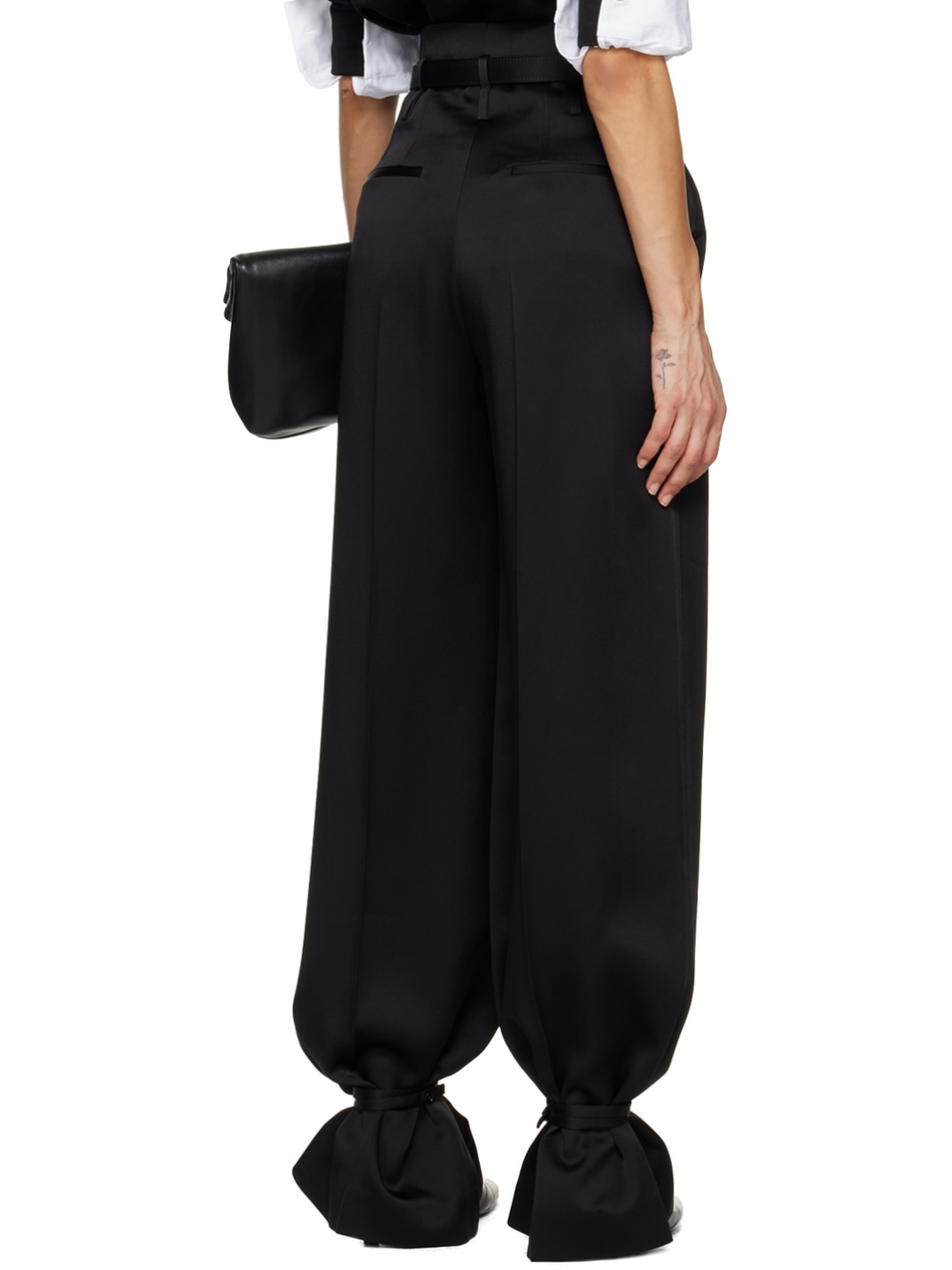 Black Tailored Trousers - 3