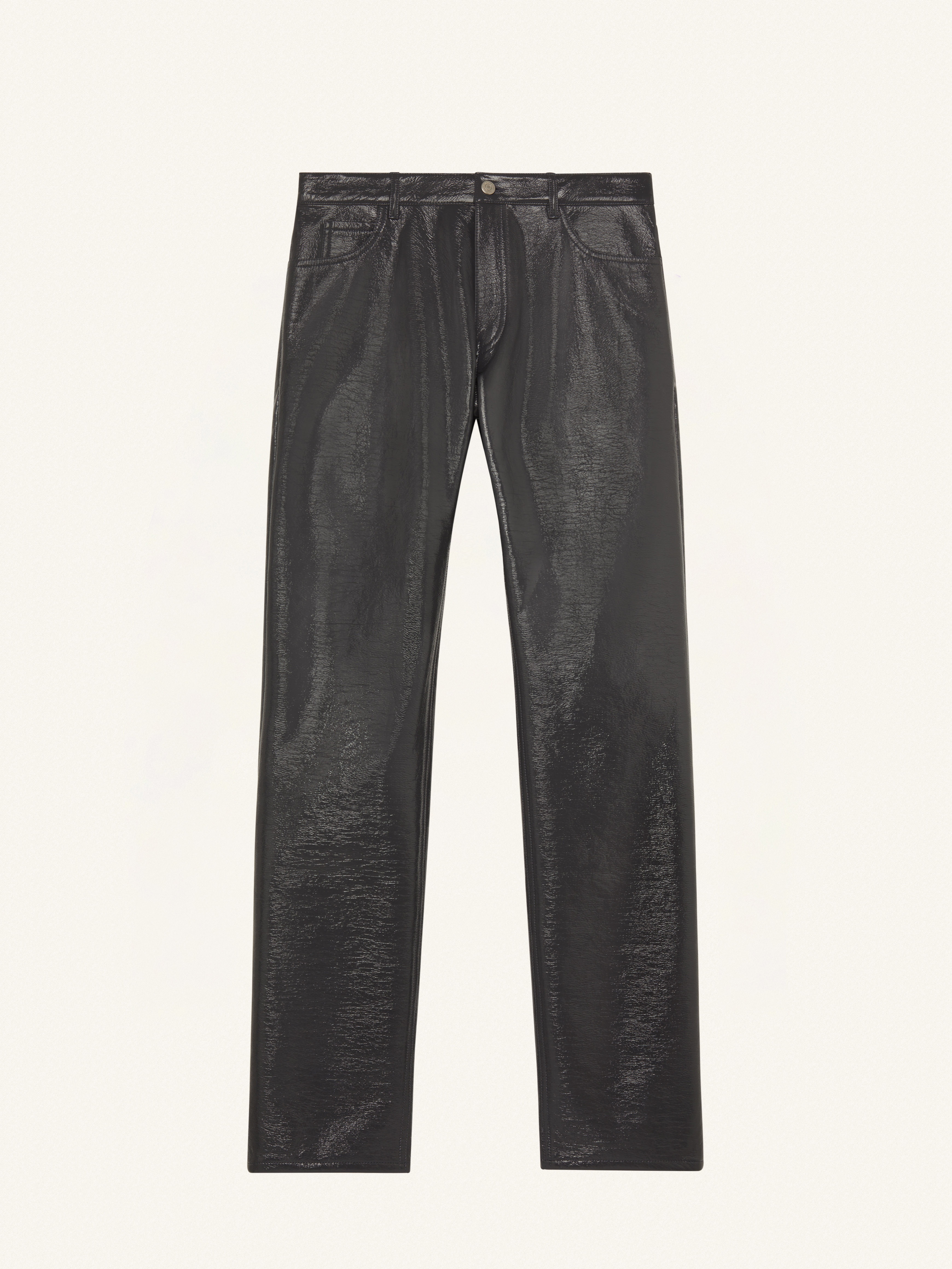 VINYL 5-POCKET PANTS - 1