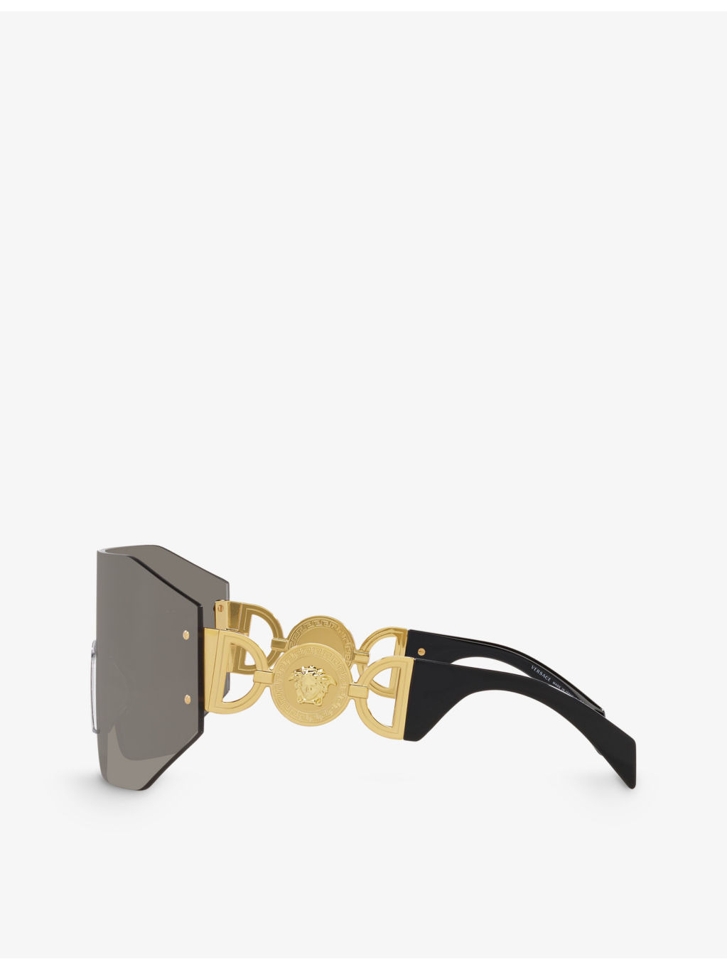 VE2258 irregular-frame branded-arm acetate sunglasses - 4