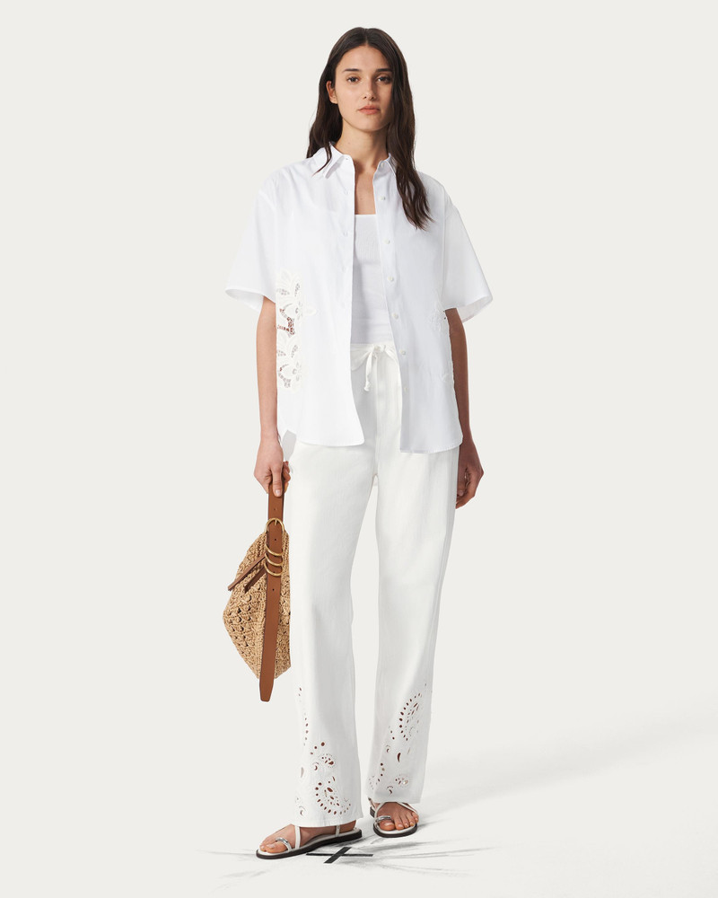 rag & bone Amy Lace Poplin Shirt outlook