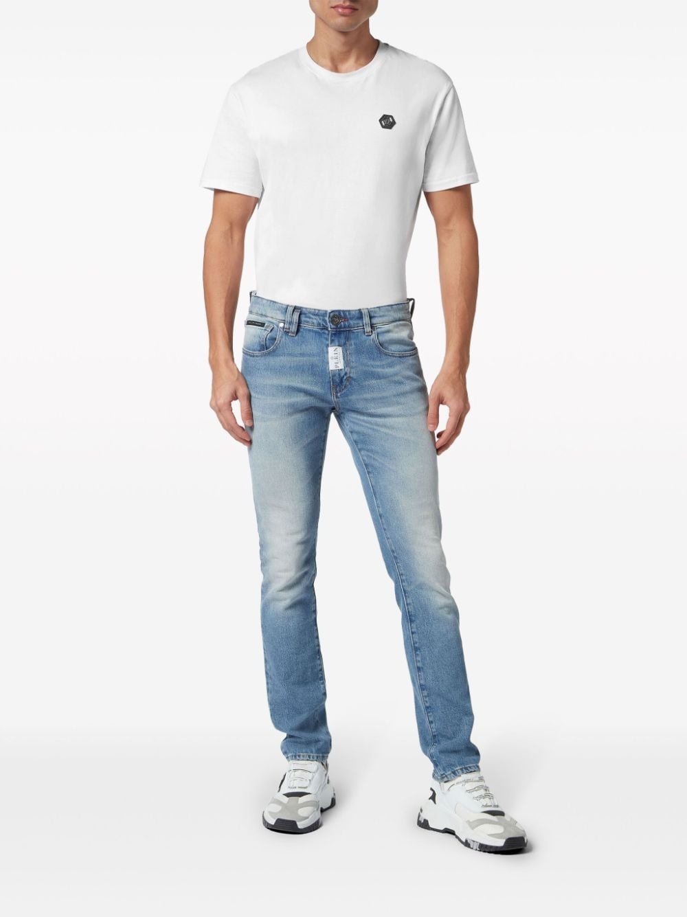 low-rise skinny jeans - 2