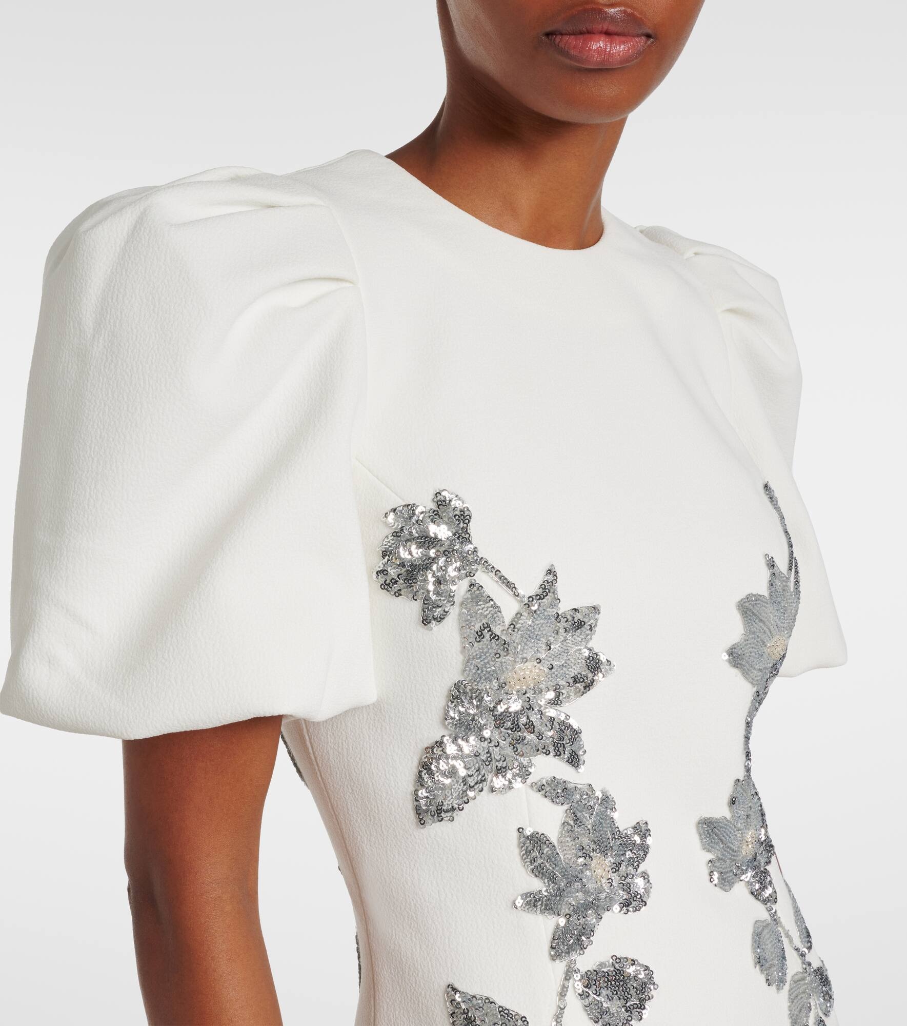 Bridal Lucilla embellished midi dress - 4