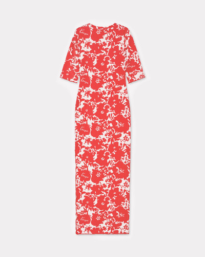 KENZO 'KENZO Flower Camo' long T-shirt dress outlook