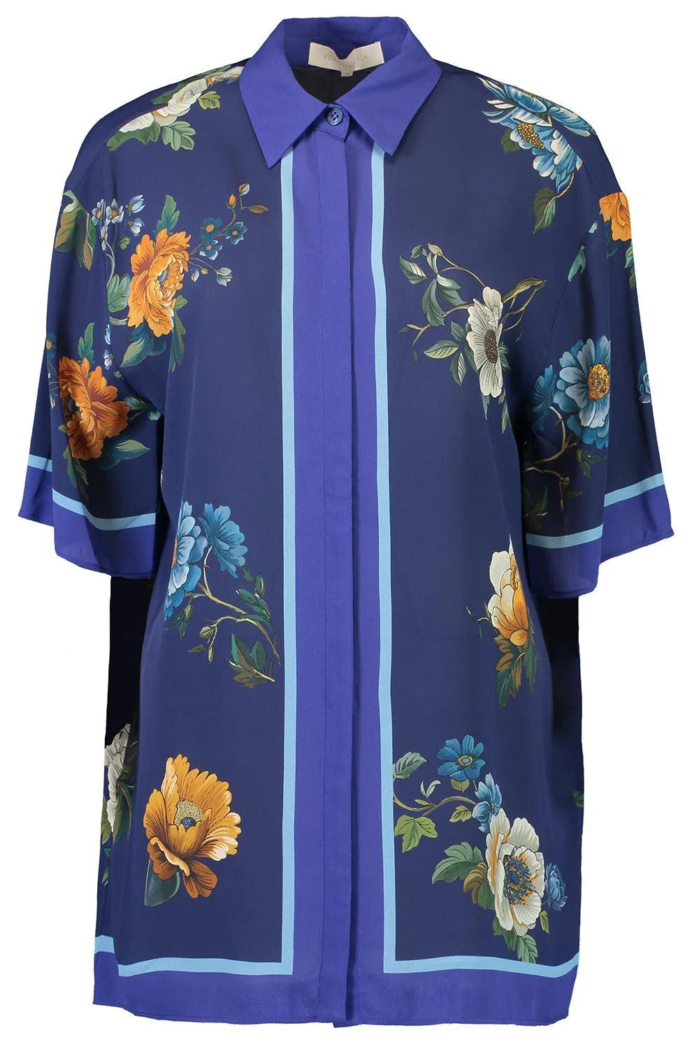 Akari Top - Blossom Navy - 1