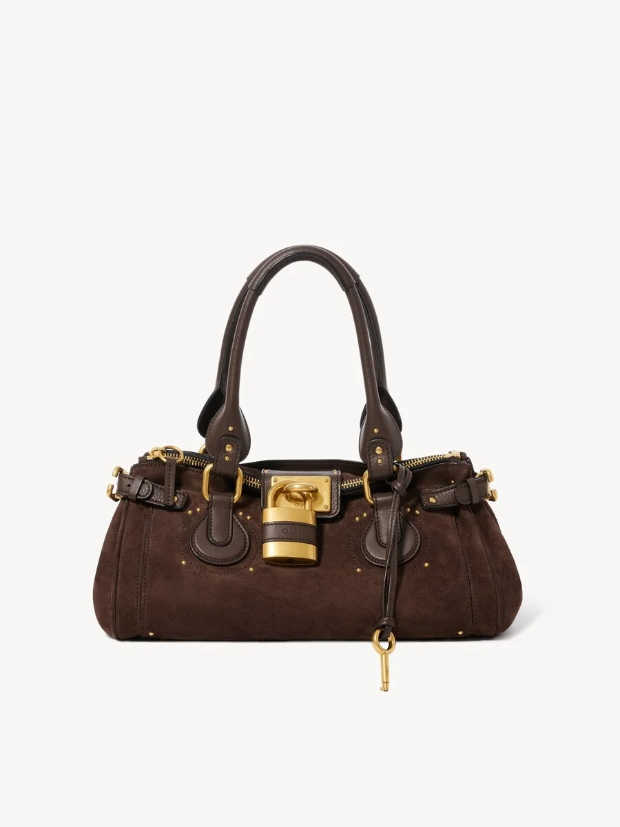 PADDINGTON BAG IN SUEDE LEATHER - 1