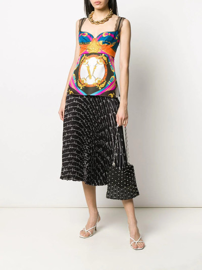 VERSACE Barocco Rodeo-print tank top outlook